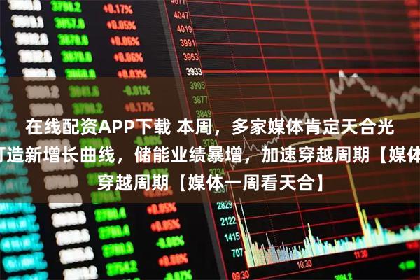 在线配资APP下载 本周，多家媒体肯定天合光能光储融合打造新增长曲线，储能业绩暴增，加速穿越周期【媒体一周看天合】