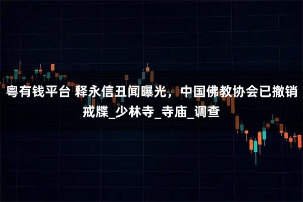 粤有钱平台 释永信丑闻曝光，中国佛教协会已撤销戒牒_少林寺_寺庙_调查